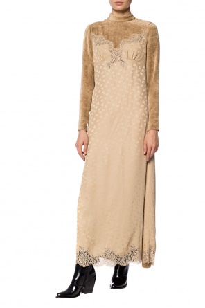 Long velvet dress with a stand up collar, zdjęcie 2 Long velvet dress with a stand up collar od Stella McCartney